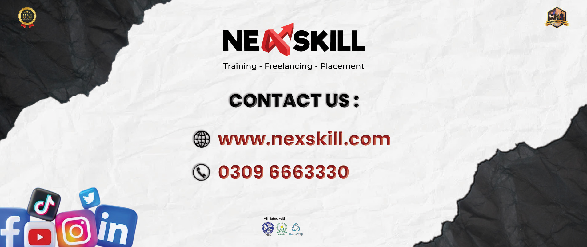 Nexskill job placement call hero image